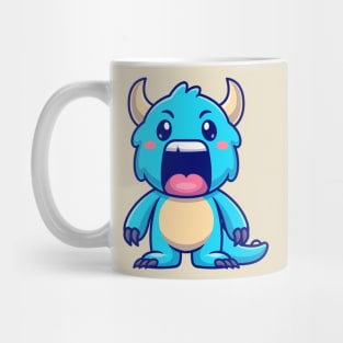 Cute Monster Kid Cartoon Mug